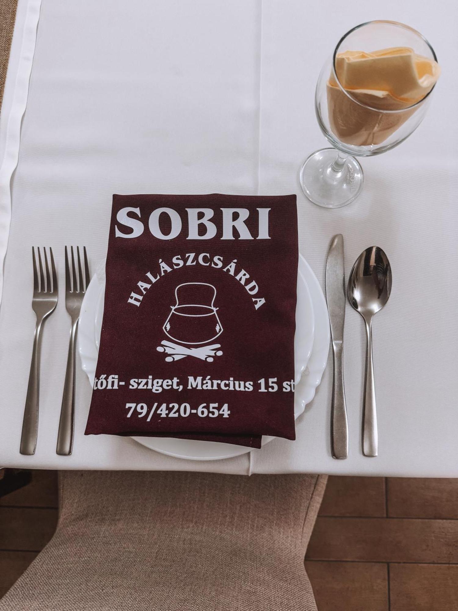 Sobri Halaszcsarda Es Panzio Baja Zewnętrze zdjęcie